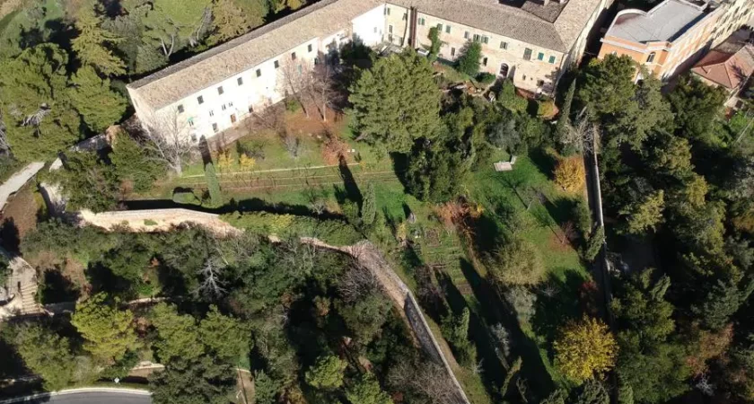 Il Presidente Mattarella inaugura l’Orto dell’ex convento di Santo Stefano a Recanati